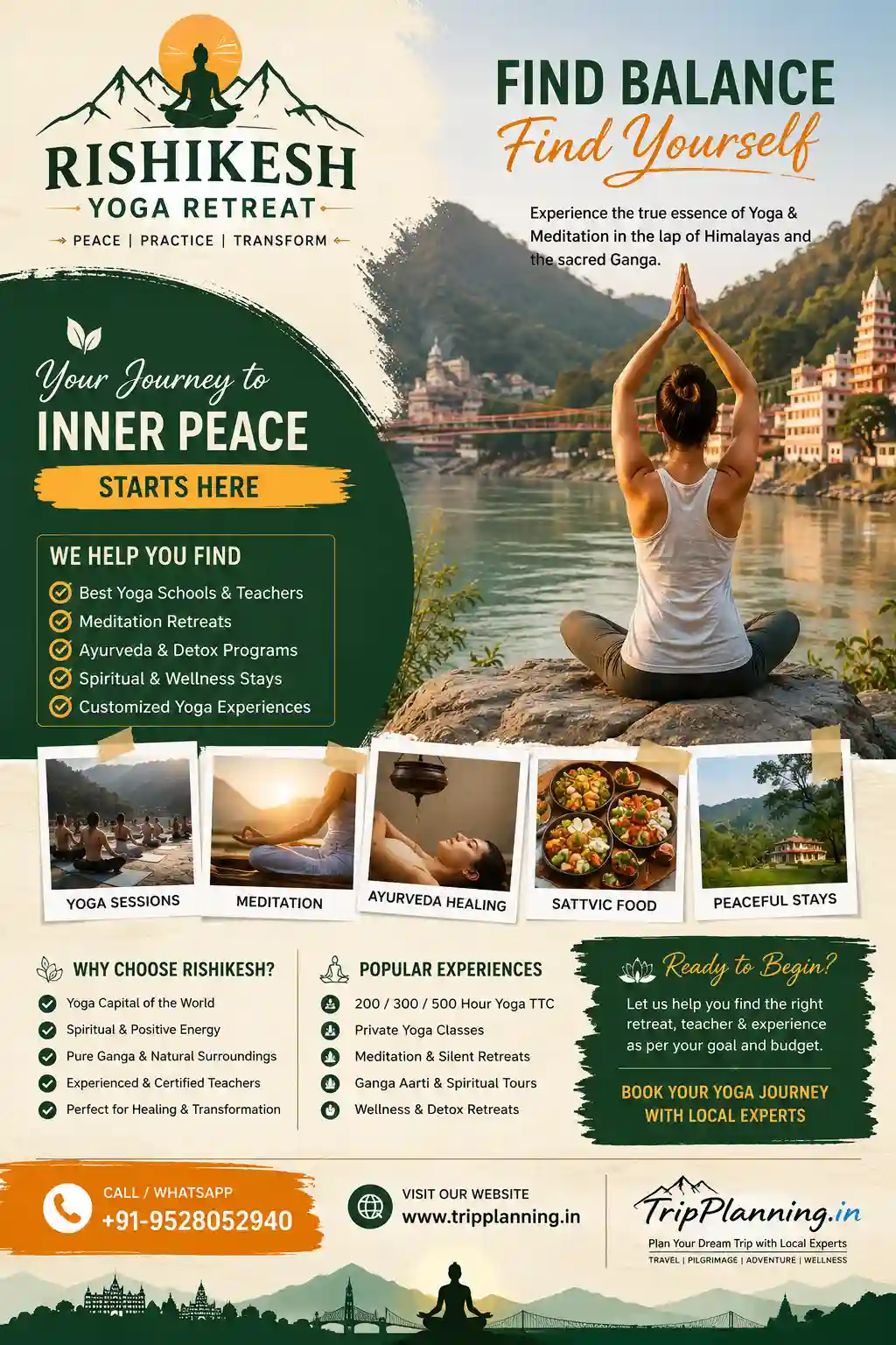 Yoga and Meditation Retreat in Rishikesh Uttarakhand